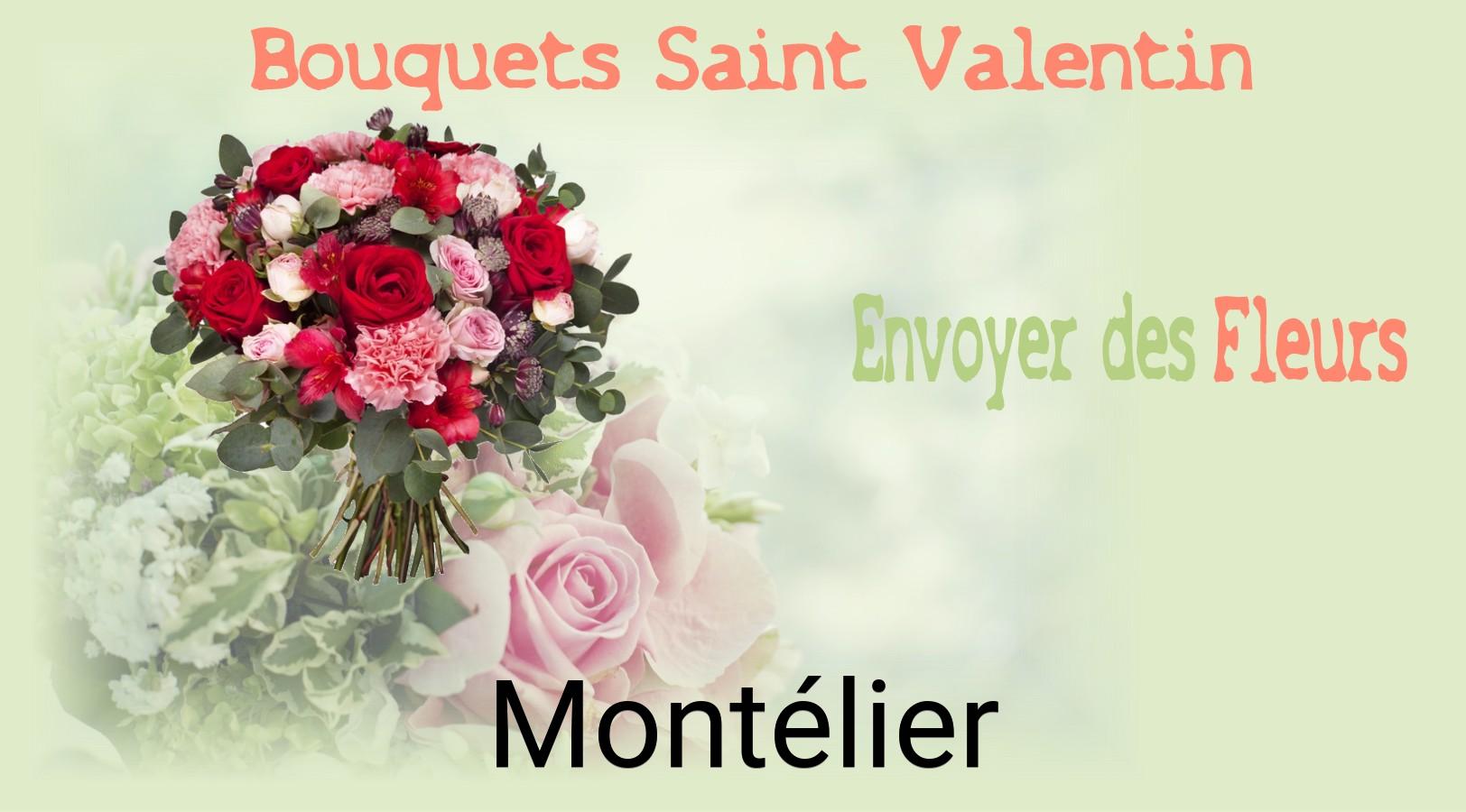 Roses de Saint-Valentin livrées à Montélier